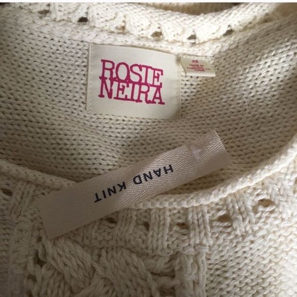 NEW Rosie Neira Cable Knit Lerici Sweater - Picture 6 of 8